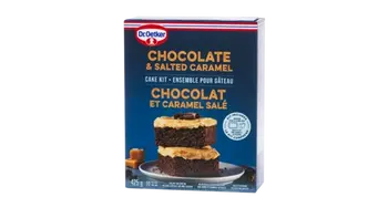 Dr. Oetker Chocolate & Salted Caramel Cake Kit