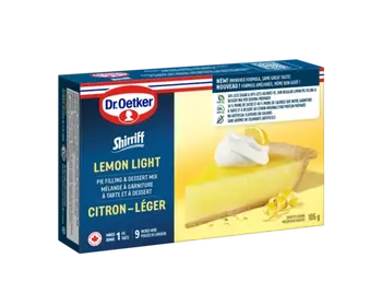 Dr. Oetker Lemon Light Pie Filling & Dessert Mix
