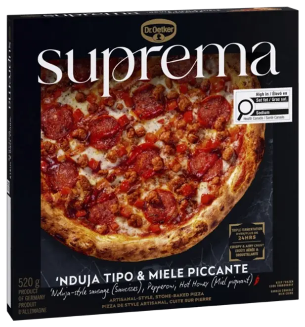 Dr. Oetker Suprema Nduja Tippo & Miele Piccante