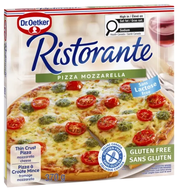 Dr. Oetker Ristorante Gluten Free Mozzarella Pizza