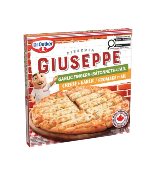 Dr. Oetker Giuseppe Pizzeria Garlic Fingers Cheese & Garlic