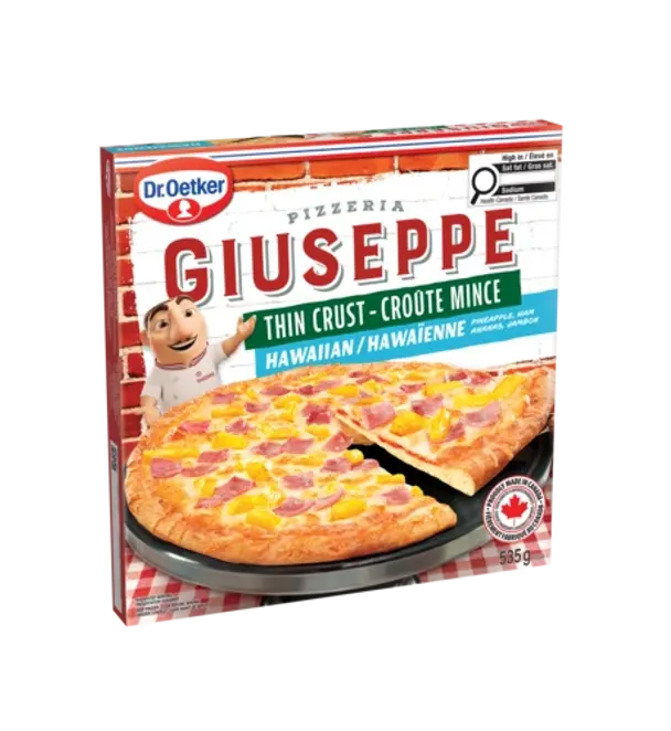 Dr. Oetker Giuseppe Pizzeria - Pizza hawaïenne à croûte mince