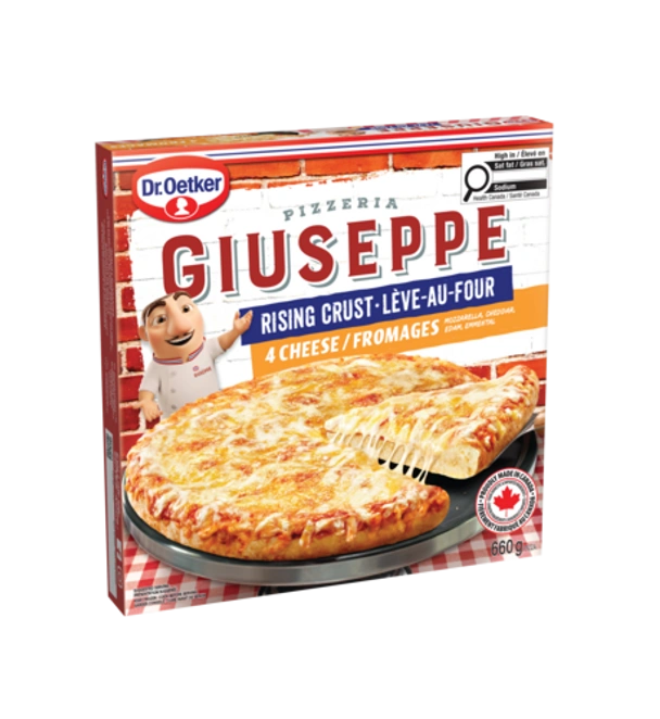 Dr. Oetker Giuseppe Rising Crust 4 Cheese