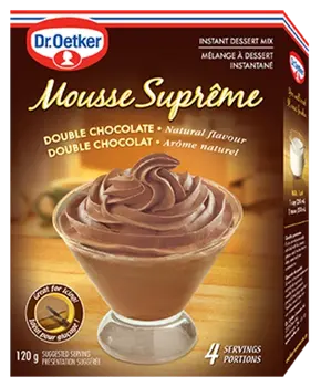 Dr. Oetker Mousse Suprême - Double Chocolate