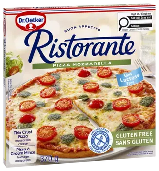 Dr. Oetker Ristorante Gluten Free Mozzarella Pizza