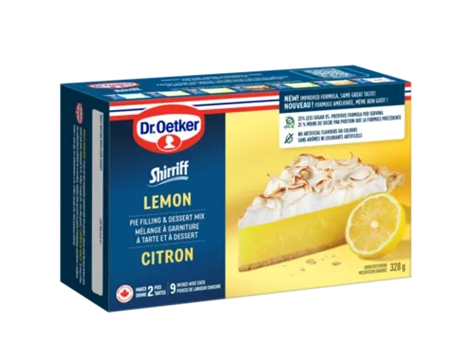 Dr. Oetker Lemon Pie Filling & Dessert Mix