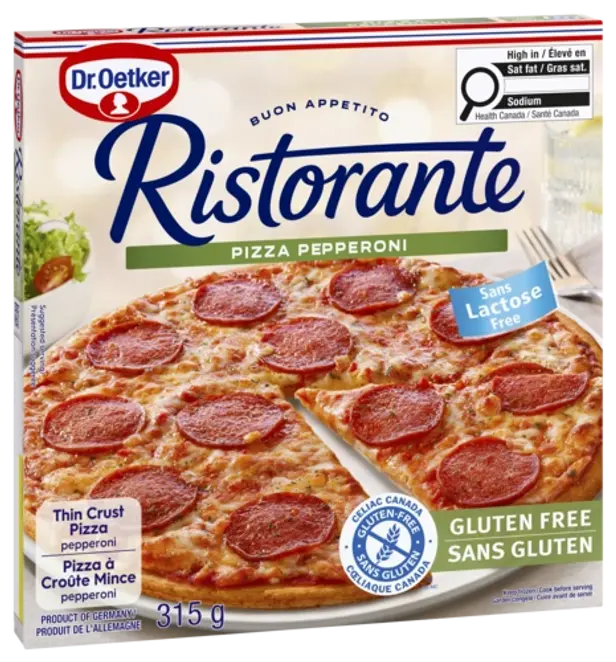 Dr. Oetker Ristorante Gluten Free Pepperoni Pizza