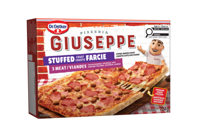 Dr. Oetker Giuseppe Croûte Farcie 3 Viandes