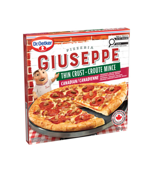 Dr. Oetker Giuseppe Thin Crust Canadian