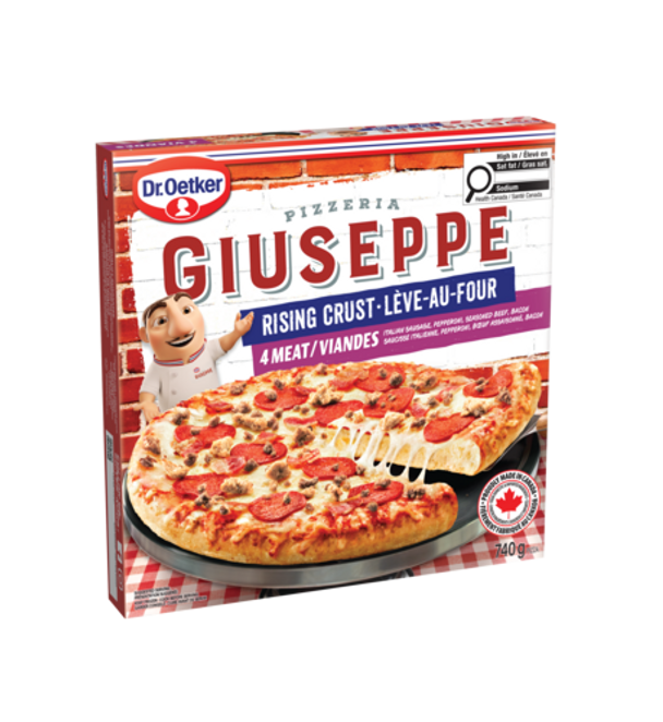 Dr. Oetker Giuseppe Rising Crust 4 Meat