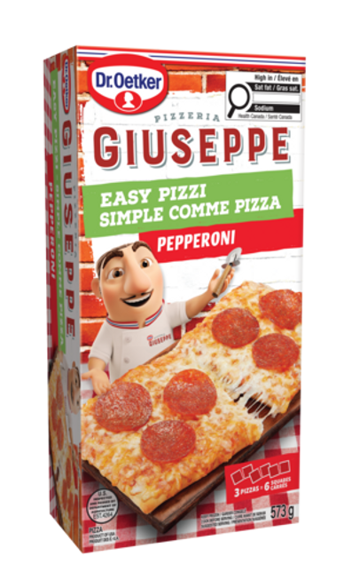 Dr. Oetker Giuseppe Pizzeria Easy Pizzi - Pepperoni Mini Pizza