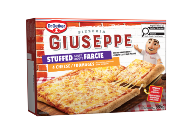 Dr. Oetker Giuseppe Croûte Farcie 4 Fromages