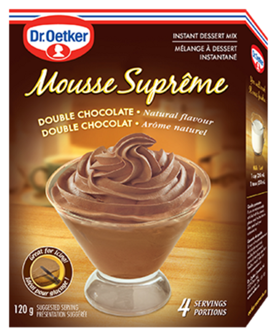 Dr. Oetker Mousse Suprême Double Chocolat