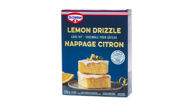 Dr. Oetker Ensemble à gâteau nappage citron