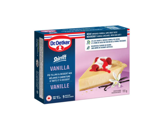 Dr. Oetker Mélange à garniture à tarte et à dessert, Vanille