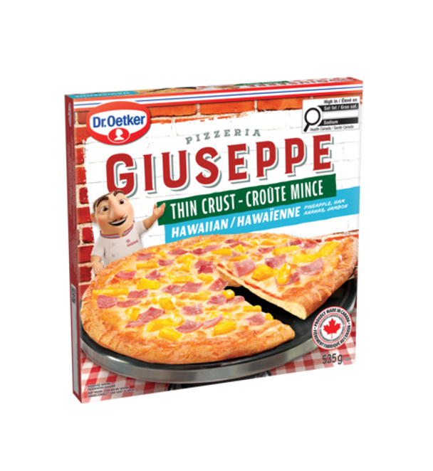 Dr. Oetker Giuseppe Thin Crust Hawaiian