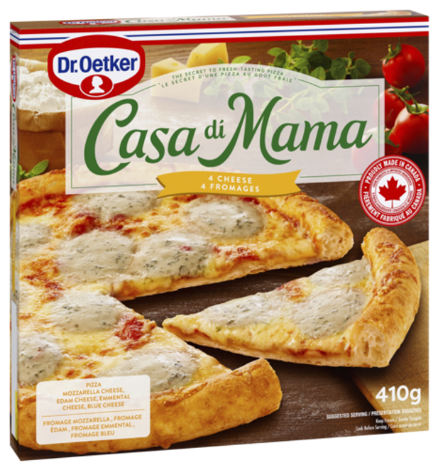 Dr. Oetker Casa Di Mama - Pizza aux 4 fromage