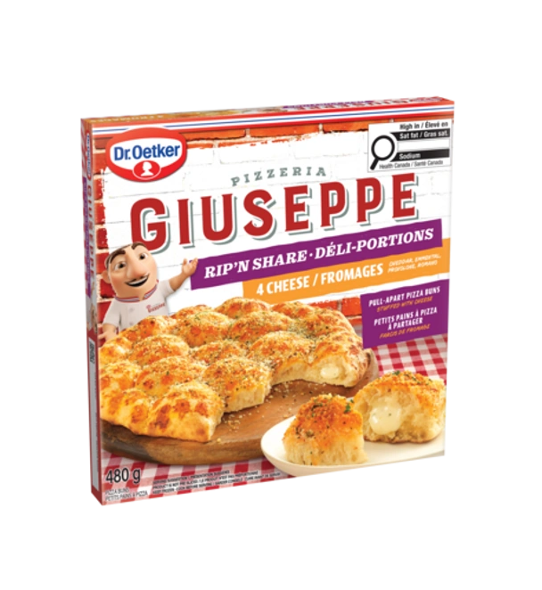 Dr. Oetker Giuseppe Rip'n Share 4 Cheese