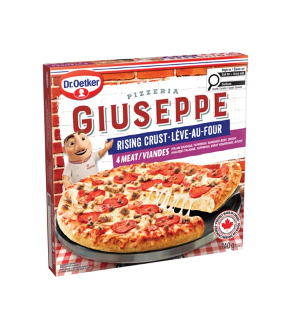 Dr. Oetker Giuseppe Rising Crust 4 Meat