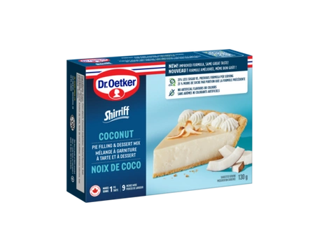 Dr. Oetker Shirriff Coconut Pie Filling & Dessert Mix