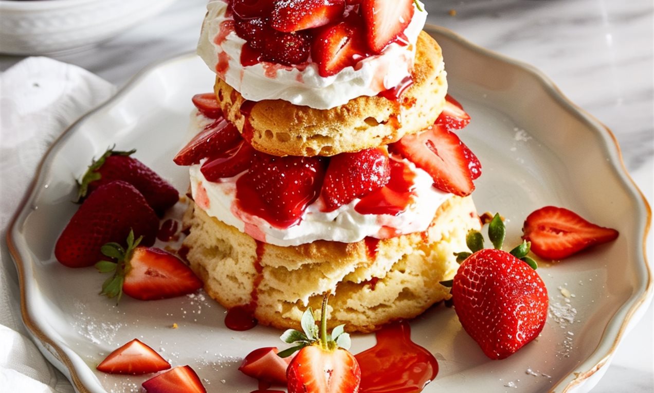 Shortcake aux fraises