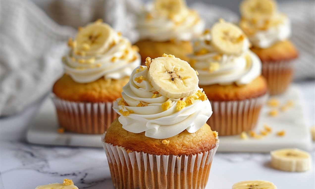 Petits gâteaux à la banane