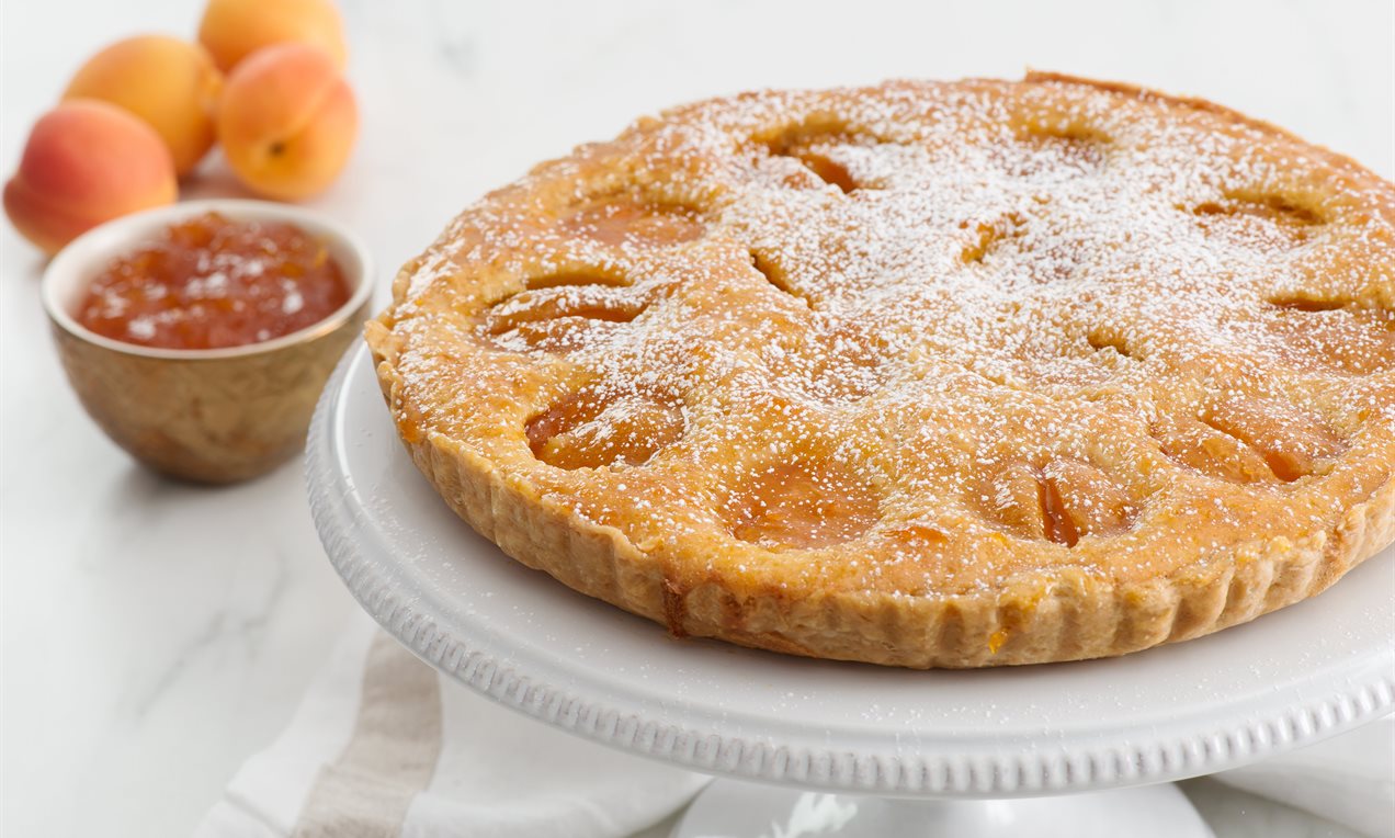 Tarte frangipane aux abricots