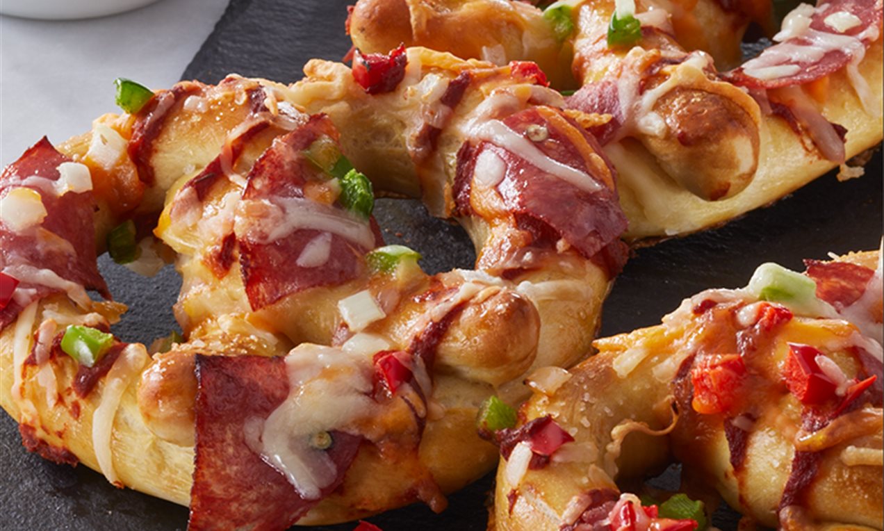 Bretzels de pizza