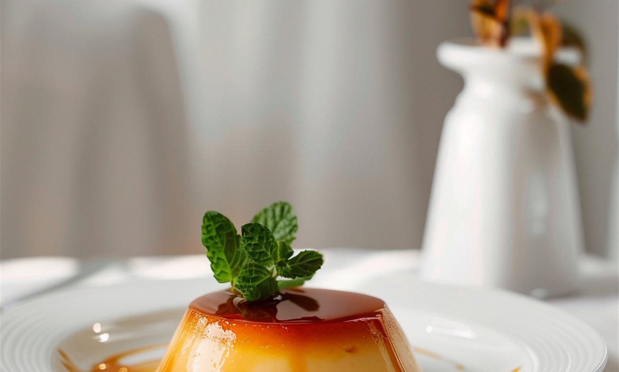 Flan classique à la vanille