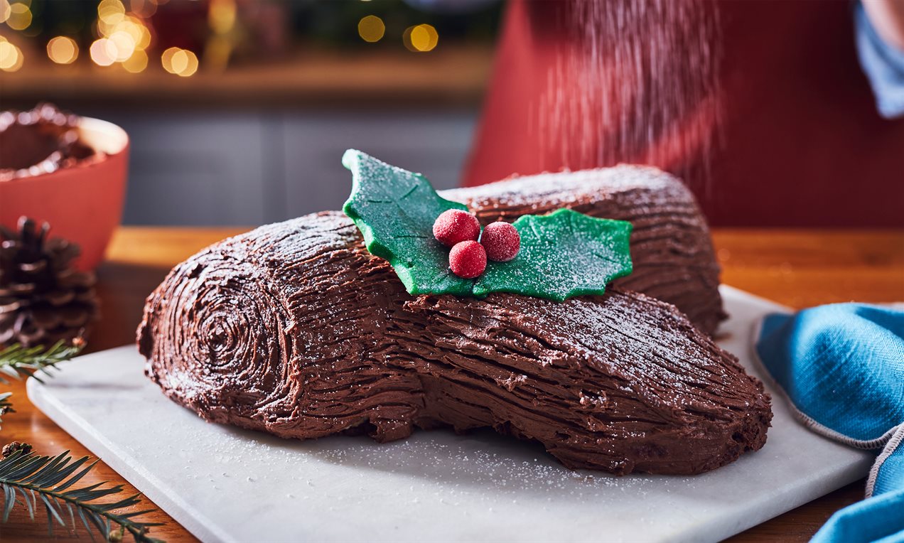 Bûche de Noël classique