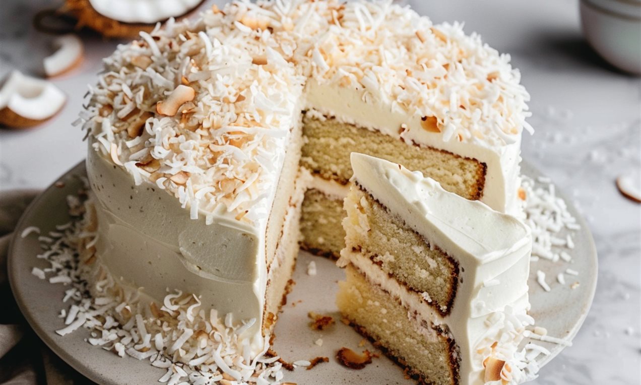 Gâteau à la noix de coco