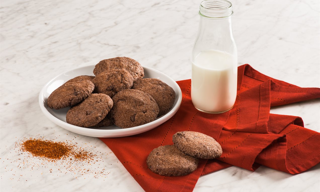 Biscuits mexicains au chocolat et au piment