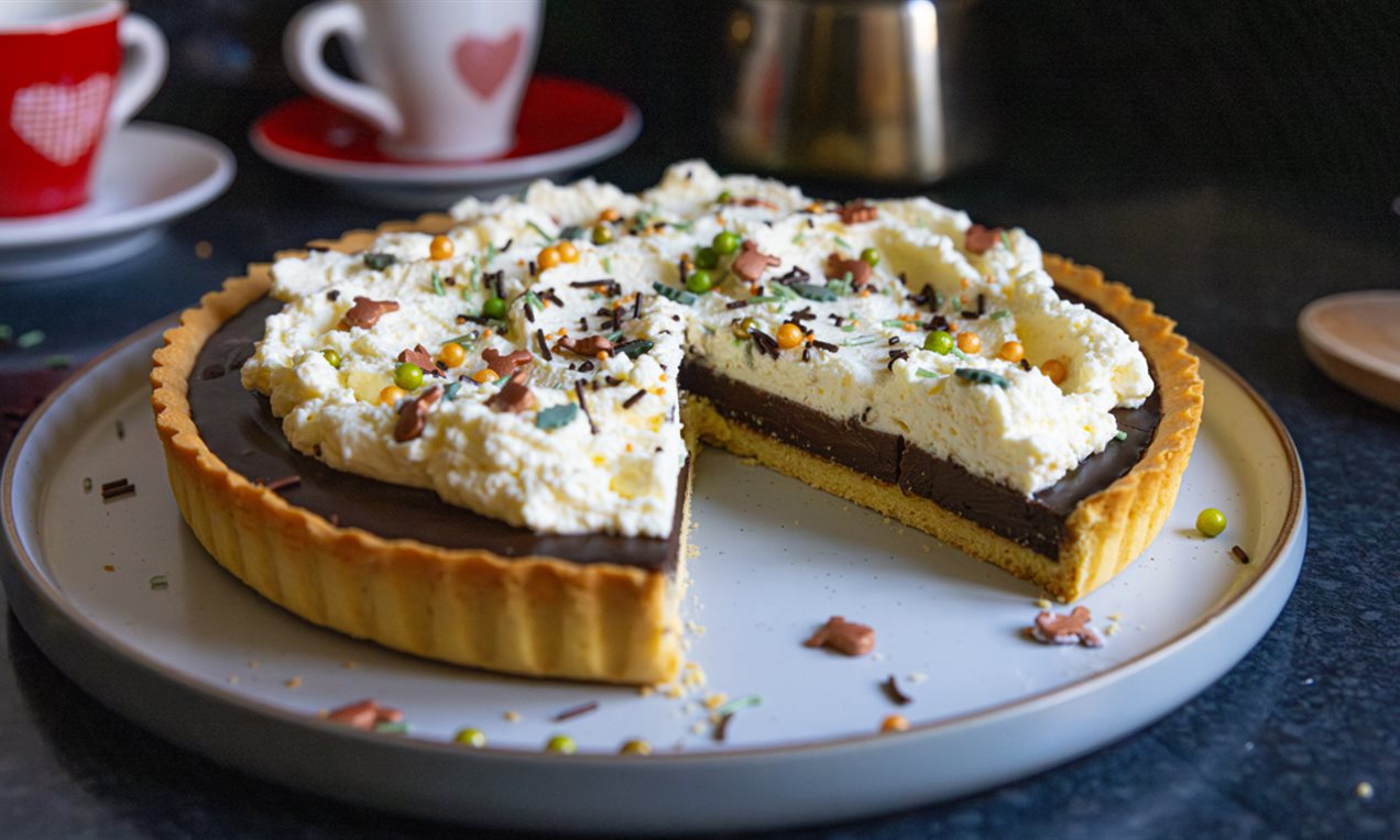 Tarte au chocolat des Fêtes