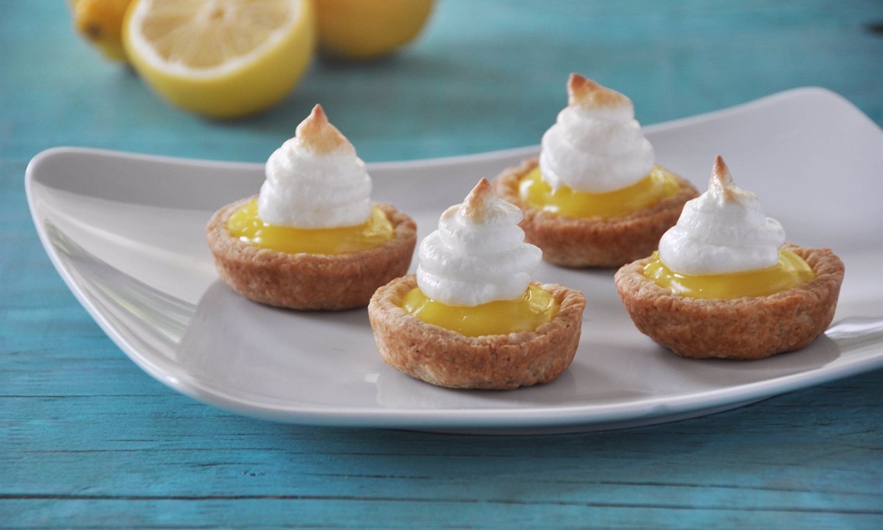 Tartelettes au citron et meringue